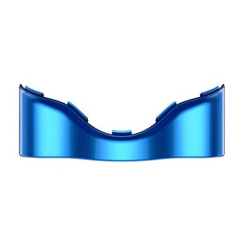 Electric Blue Outer Batwing Fairing Skirt For 2014+ Street Glide, Electra Glide, Ultra
