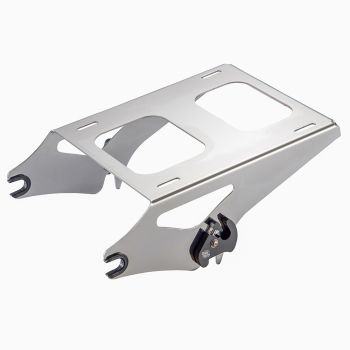 Chrome Detachable Two Up Tour Pack Mounting Rack For Harley Touring '09-'22
