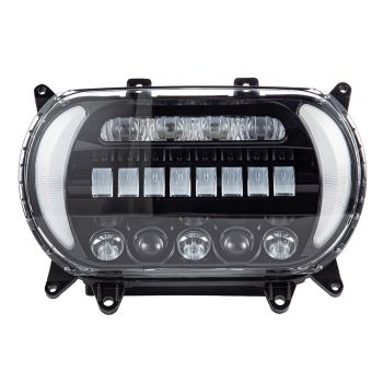 "ATTACK" LED Headlight for 2015-2021 Harley Road Glide